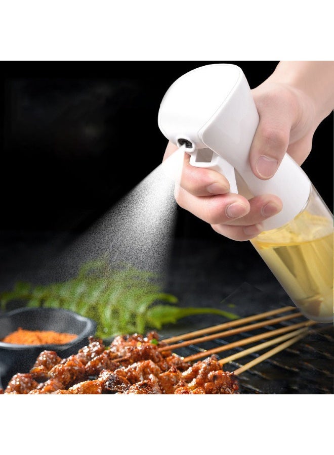 TaimAs Oil Spray Bottle 300ml – Refillable BPA-Free Mist Sprayer for Cooking, Air Fryer, BBQ & Salad, Lightweight Kitchen Oil Dispenser, White & Clear | TaimAs - Image 2